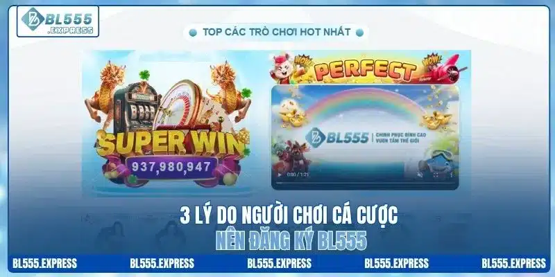 3 lý do người chơi cá cược nên đăng ký BL555