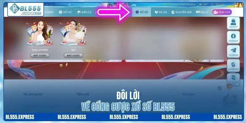 Đôi lời về cổng cược xổ số BL555