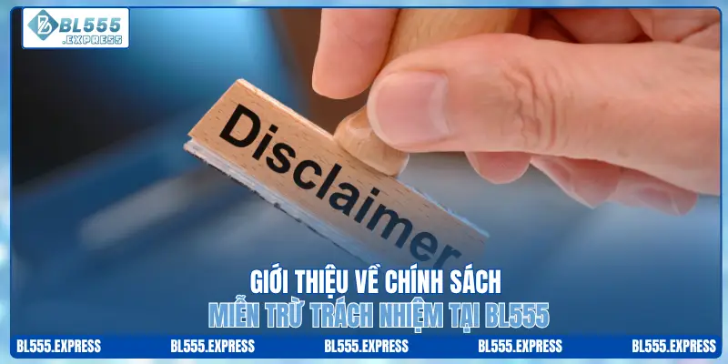 Giới thiệu về chính sách miễn trừ trách nhiệm tại BL555