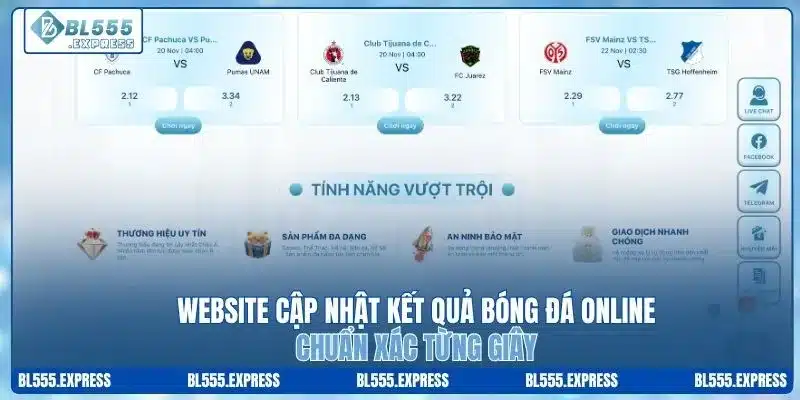 Website Cập Nhật Kết Quả Bóng Đá Online Chuẩn Xác Từng Giây
