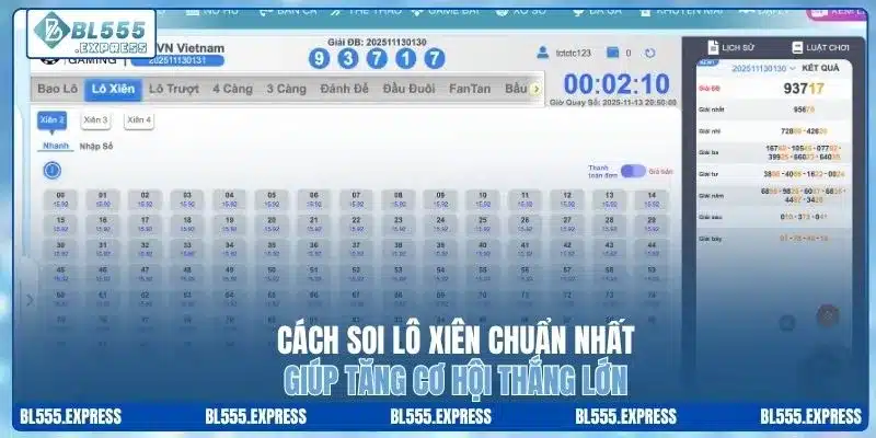 Cách Soi Lô Xiên Chuẩn Nhất Giúp Tăng Cơ Hội Thắng Lớn
