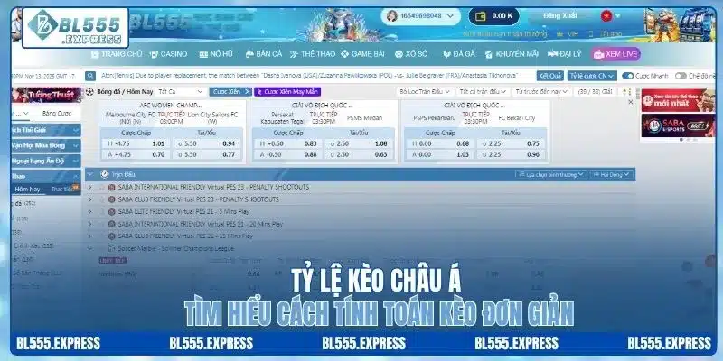 Tỷ lệ kèo Châu Á - Tìm Hiểu Cách Tính Toán Kèo Đơn Giản